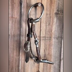 Snaffle with Curb Strap